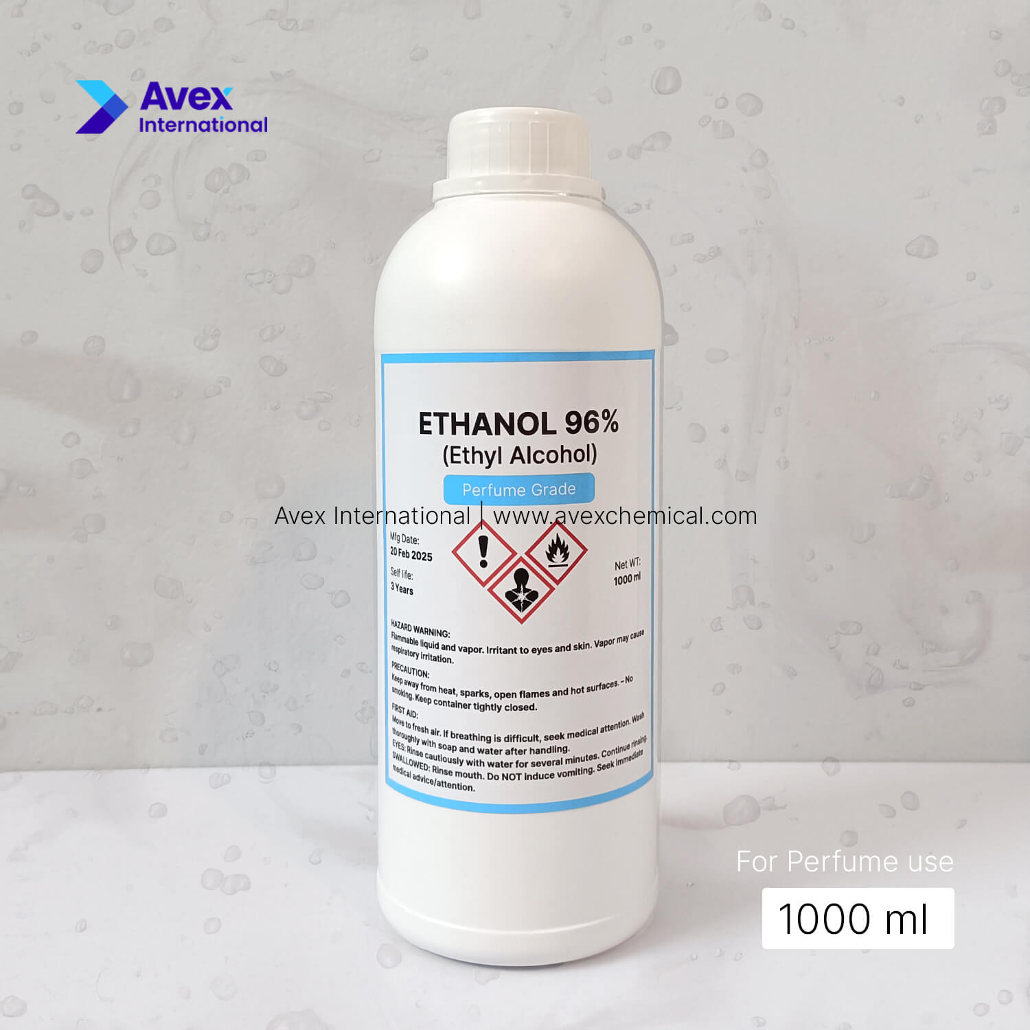Ethanol 96% (Ethyl Alcohol) for Perfume use