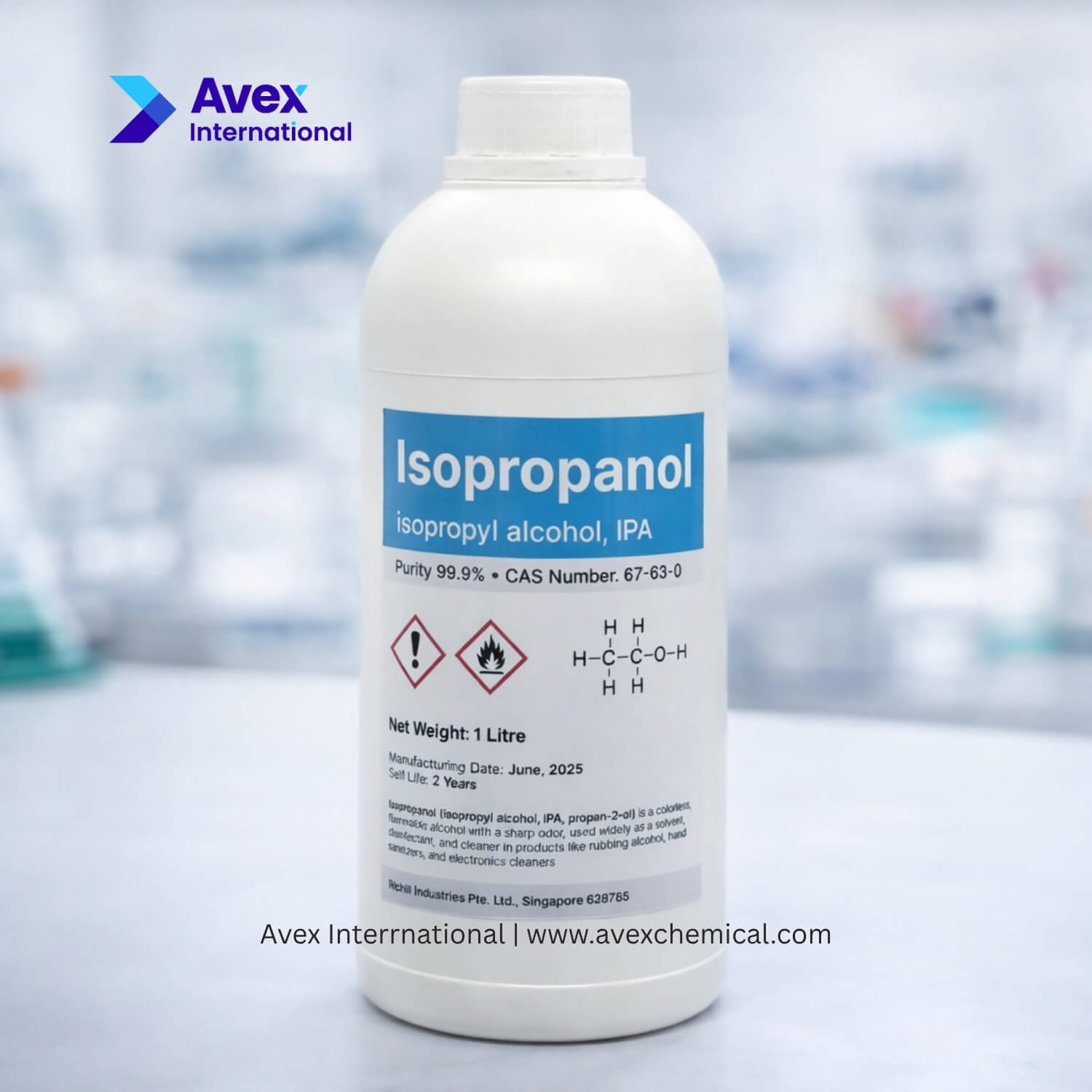 Isopropyl Alcohol (IPA) BP Grade