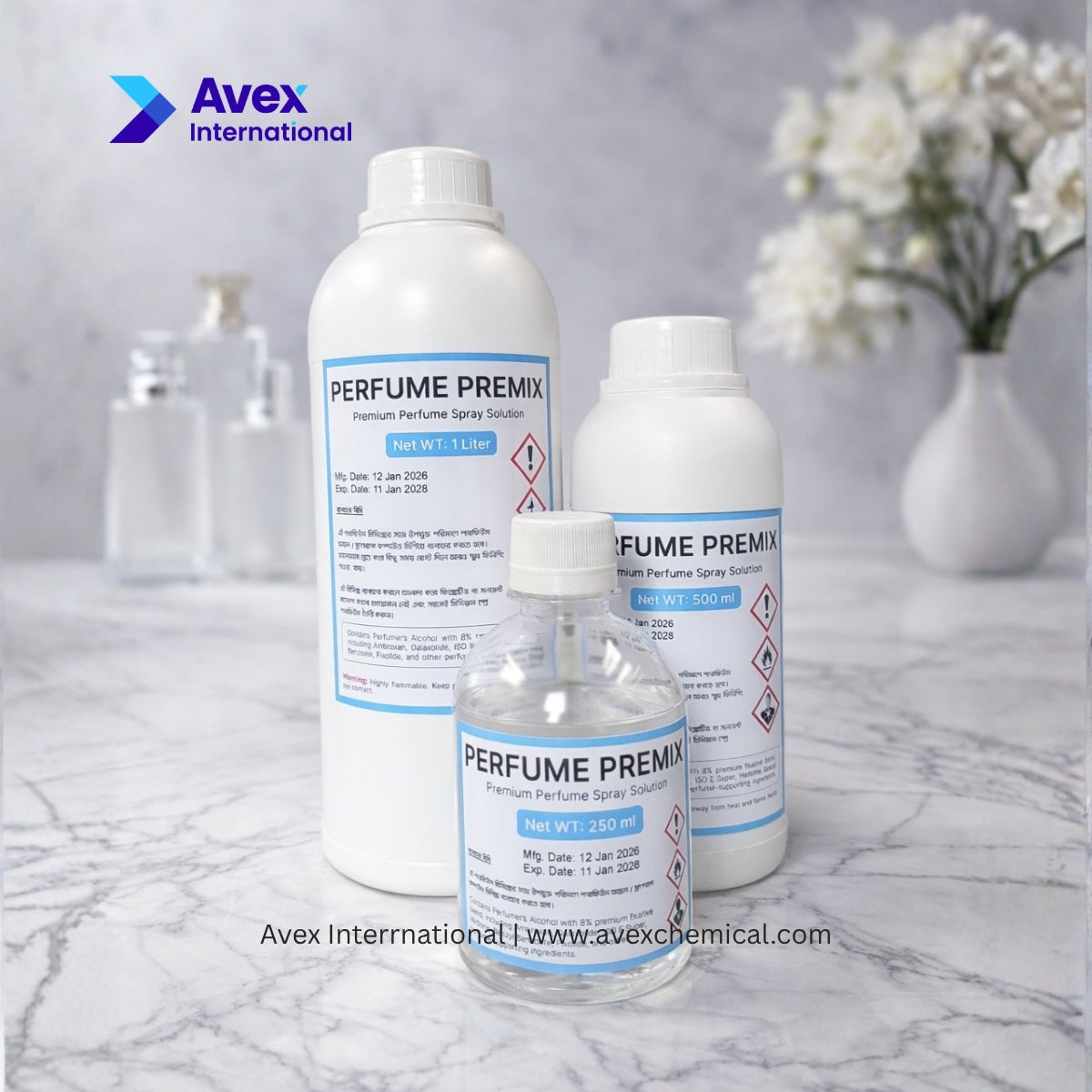 Perfume Premix – Premium Perfume Spray Solution