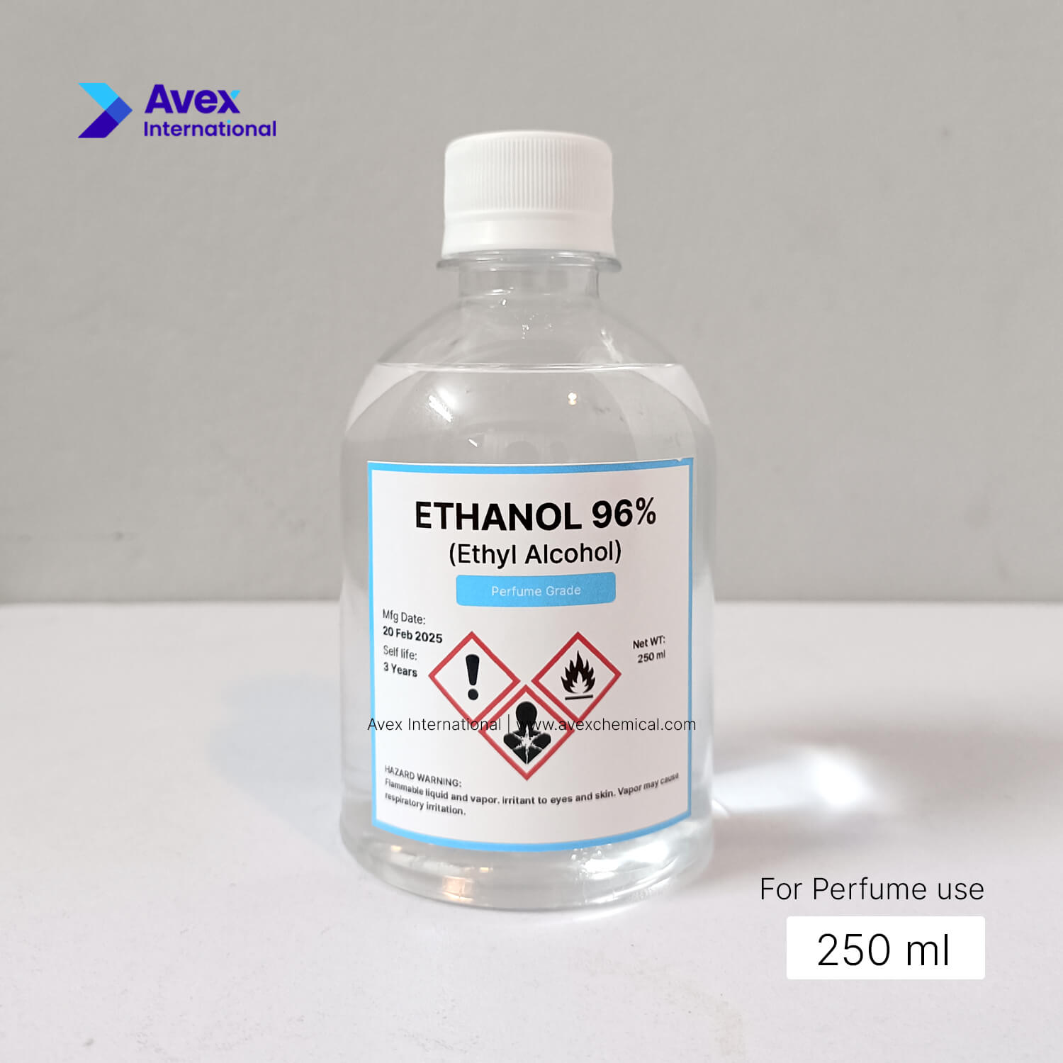 Ethanol 96% (Ethyl Alcohol) for Perfume use