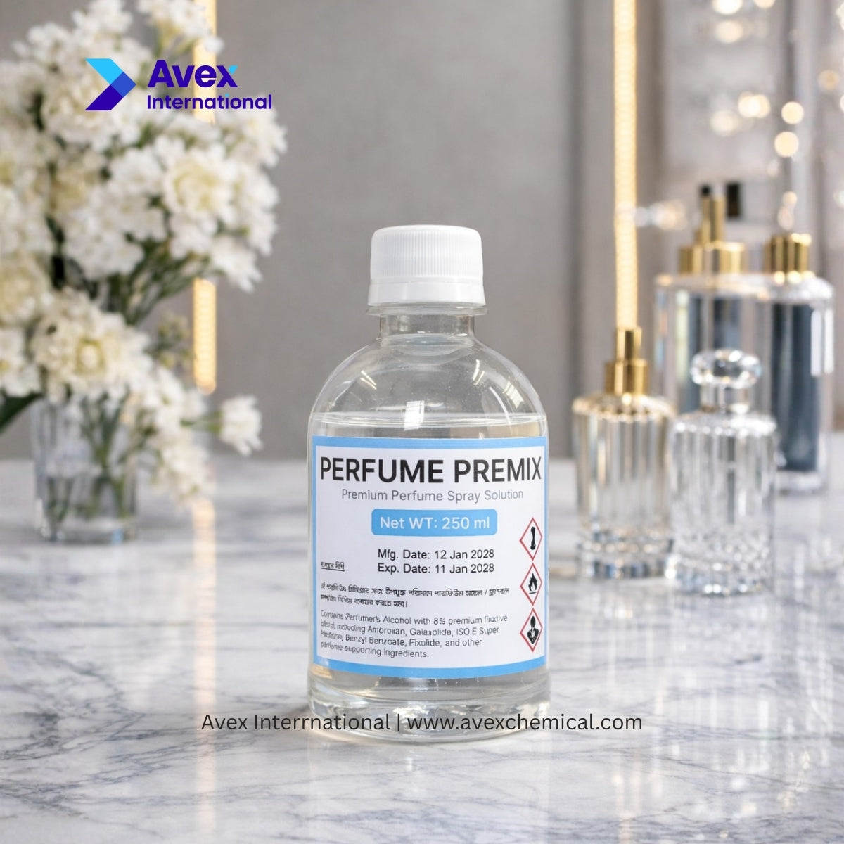 Perfume Premix – Premium Perfume Spray Solution