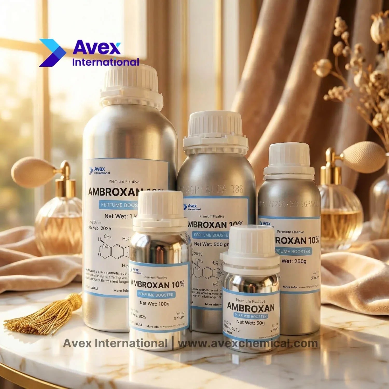 Ambroxin Ambroxan 10% | Perfume Booster – Avex International