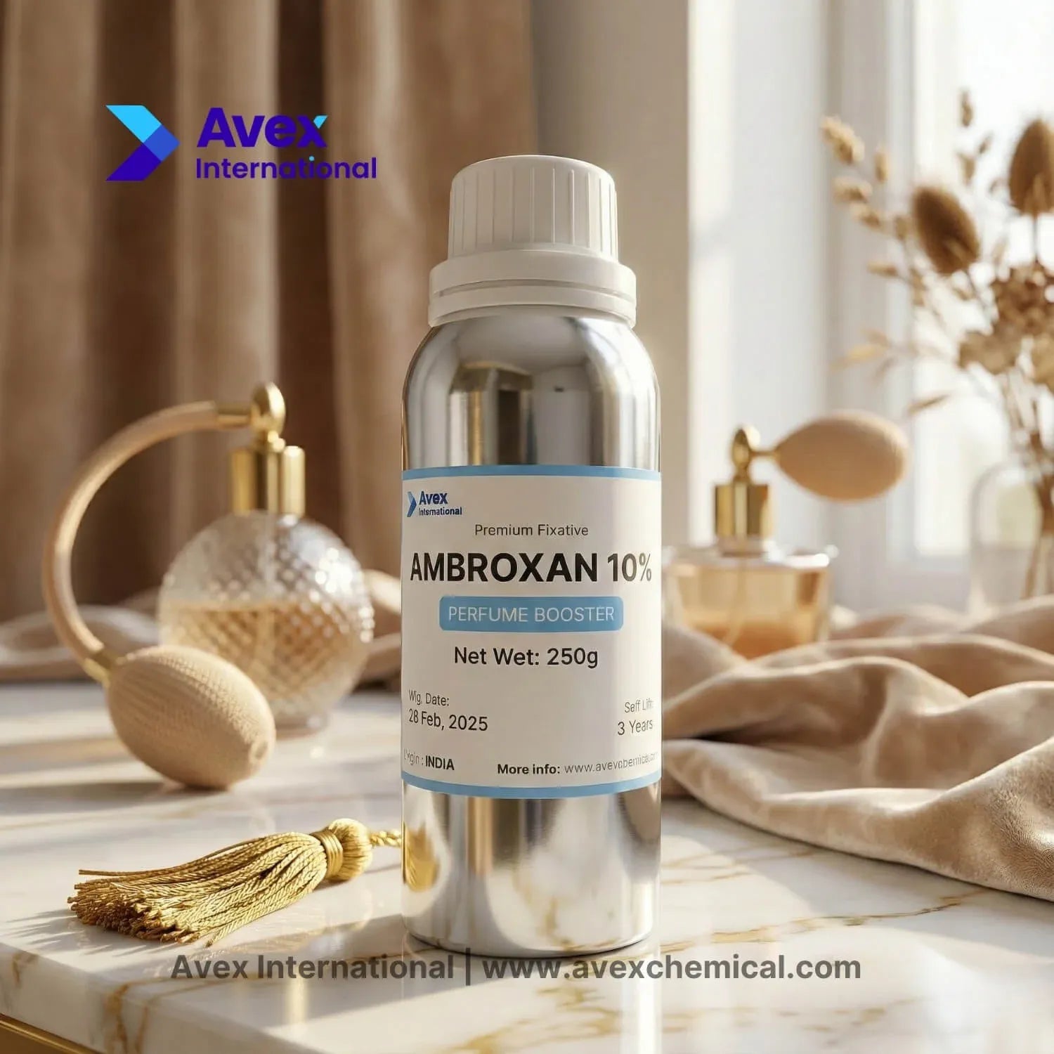 Ambroxin Ambroxan 10% | Perfume Booster – Avex International