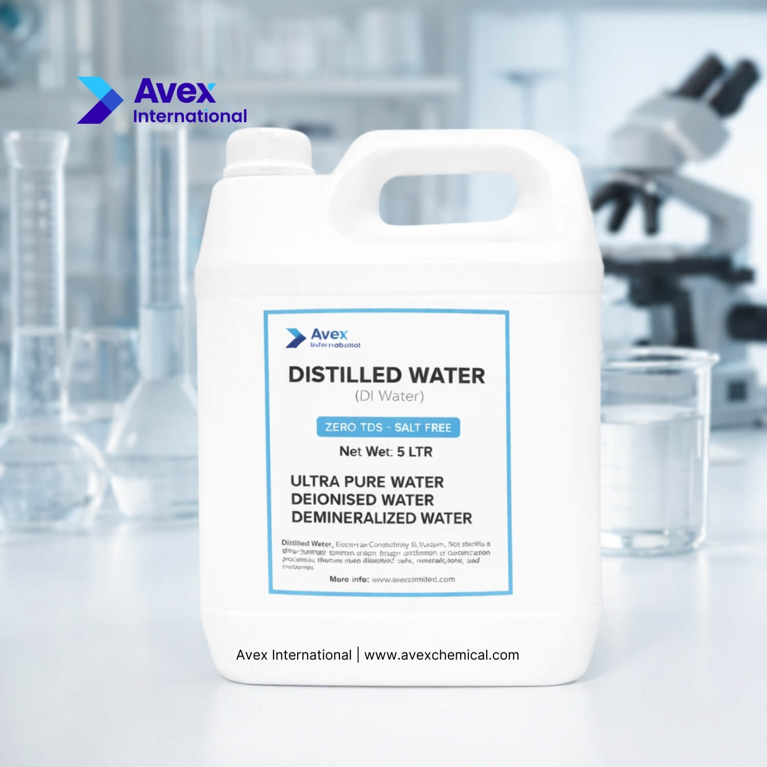 Distilled Water (DI Water)