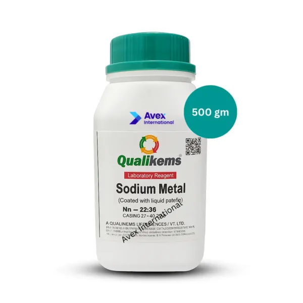 Sodium Metal Pure Lab grade chemical 500 gm